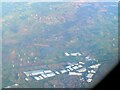 SP5873 : Daventry International Rail Freight Terminal - aerial view by M J Richardson