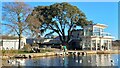 Pavilion by the lake, Poole Park