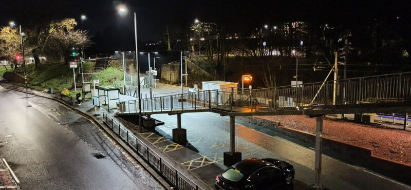 Branchton railway station © Thomas Nugent :: Geograph Britain and Ireland