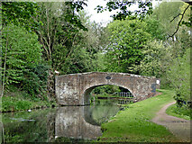 SO8480 : Austcliff Bridge near Caunsall in Worcestershire by Roger  D Kidd