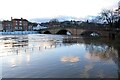 SO7875 : Flooding at Bewdley by Chris Allen