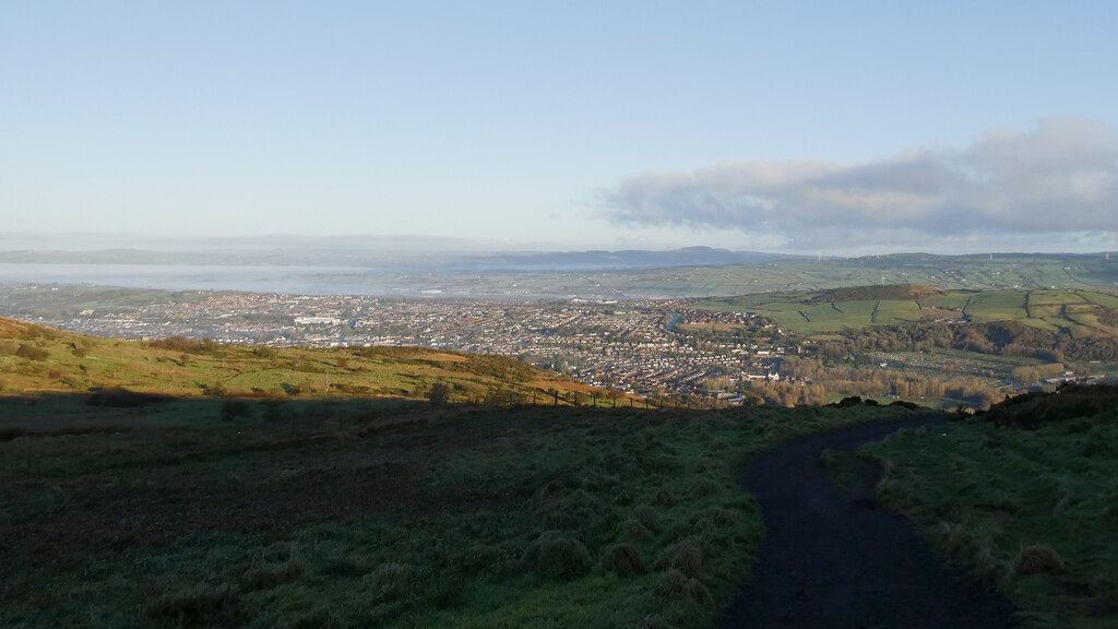 View north from Cave Hill © Gareth James :: Geograph Britain and Ireland