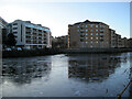 NT2676 : Ice on the Water of Leith by Jim Barton