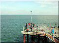 SH7883 : Fishing off Llandudno Pier by Rod Grealish