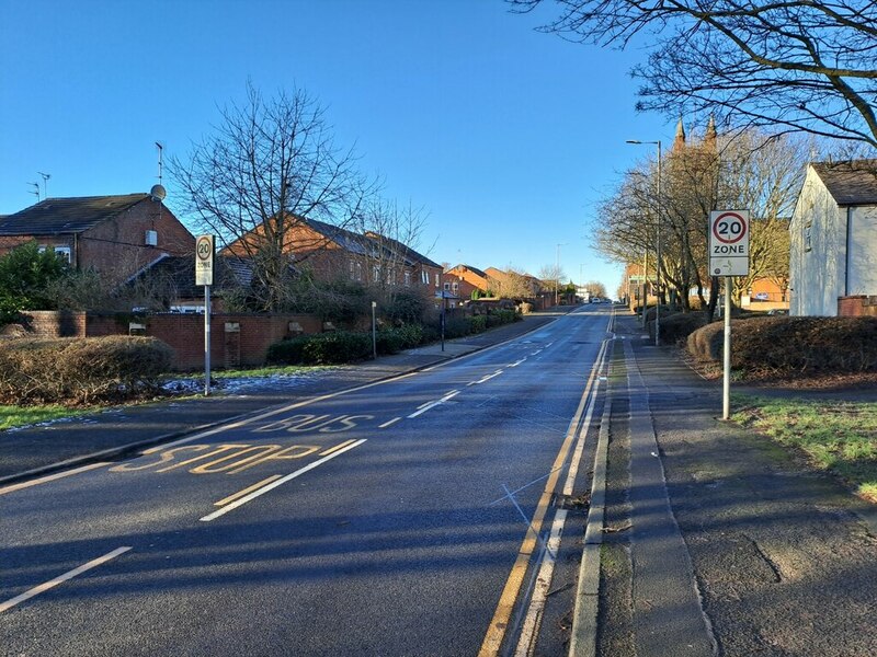 Brook Street, looking north towards... © Peter :: Geograph Britain and ...