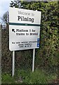 ST5684 : Welcome to Pilning (station) by Jaggery