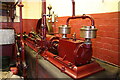 SK2625 : Claymills Victorian Pumping Station - compressor engine by Chris Allen