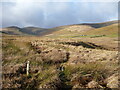 NS9413 : Hillsides around the Glenochar Burn by Alan O'Dowd