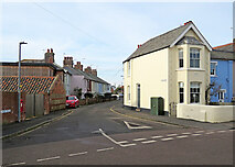 TM4656 : Aldeburgh: at the corner of Park Road by John Sutton
