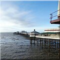 SD3036 : The North Pier in winter by Gerald England