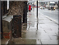 NZ3956 : Milepost, Sunderland by Rossographer
