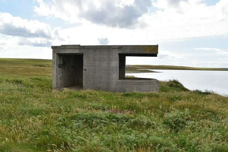 Galtness Battery © N Chadwick :: Geograph Britain and Ireland