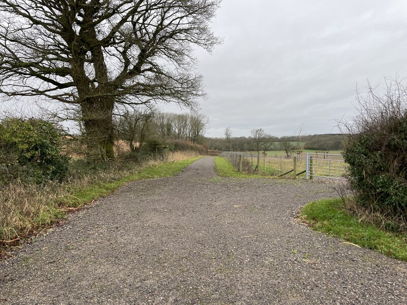 New route for the footpath © Mr Ignavy :: Geograph Britain and Ireland