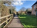 Path to Tuffleys Way at Thorpe Astley