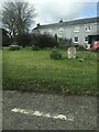 Old Milestone by the A390 at No Man