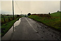 Water lying along Feddan Road