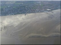 TA3009 : Pier, Railway Station and Chapman's Pond, Cleethorpes: aerial 2024 (2) by Simon Tomson