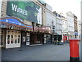 Postbox outside the Hippodrome