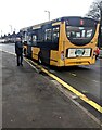 ST3090 : Black & amber bus, Malpas Road, Newport by Jaggery