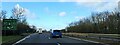 TL0178 : A14 westbound approaching Thrapston by Christopher Hilton