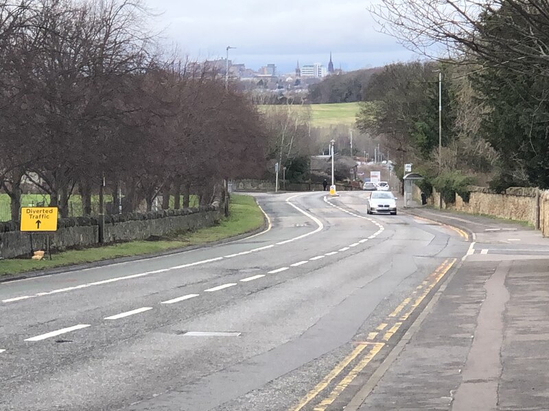 Old Dalkeith Road © Richard Webb :: Geograph Britain and Ireland