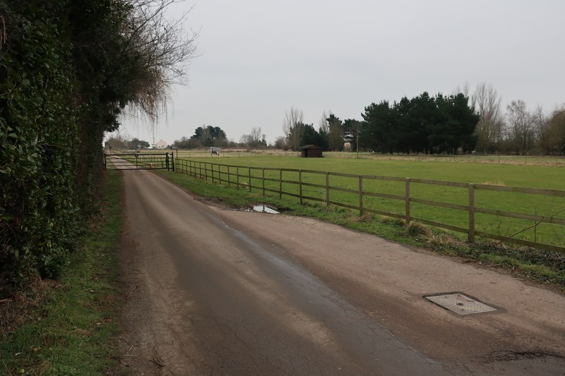 Entrance track to New Farm © Hugh Venables :: Geograph Britain and Ireland