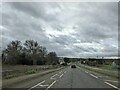 On the A38 southbound approaching the junction with the A419