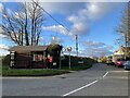 Bus stop at Newton Mountain