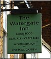 Sign for the Watergate Inn