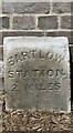 Old Milestone by Church Hill, Ashdon Parish