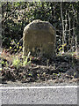 Old Milestone by the A4135, Kingscote Park, Kingscote parish