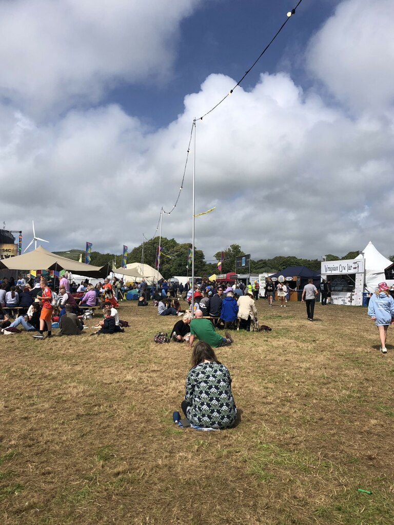 Maes Eisteddfod Bodual, Awst 2023 -... © Eirian Evans :: Geograph ...