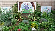 TQ1680 : West Ealing Station Garden by Mark Percy