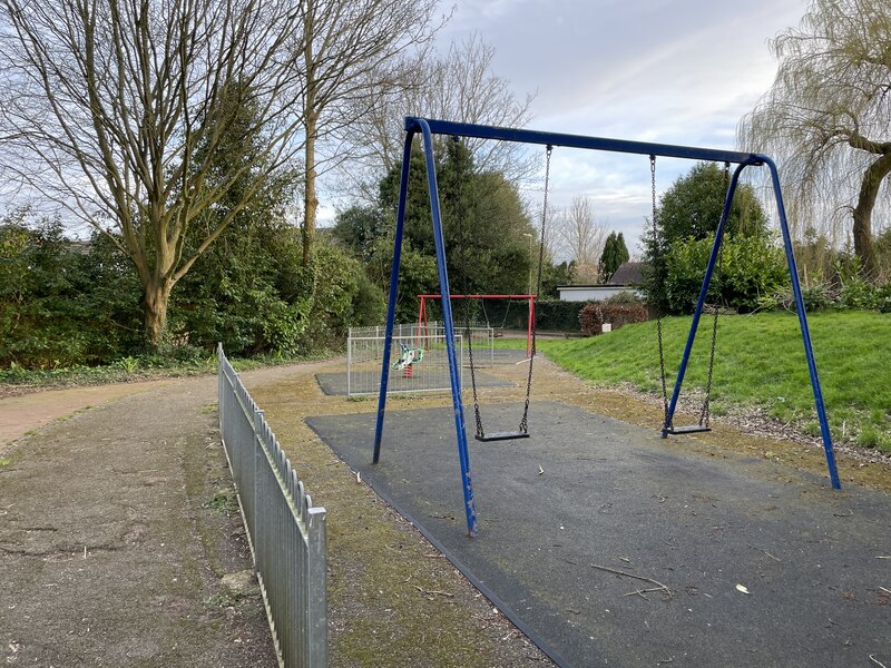 Dilapidated play area - Lightsfield © Mr Ignavy :: Geograph Britain and ...