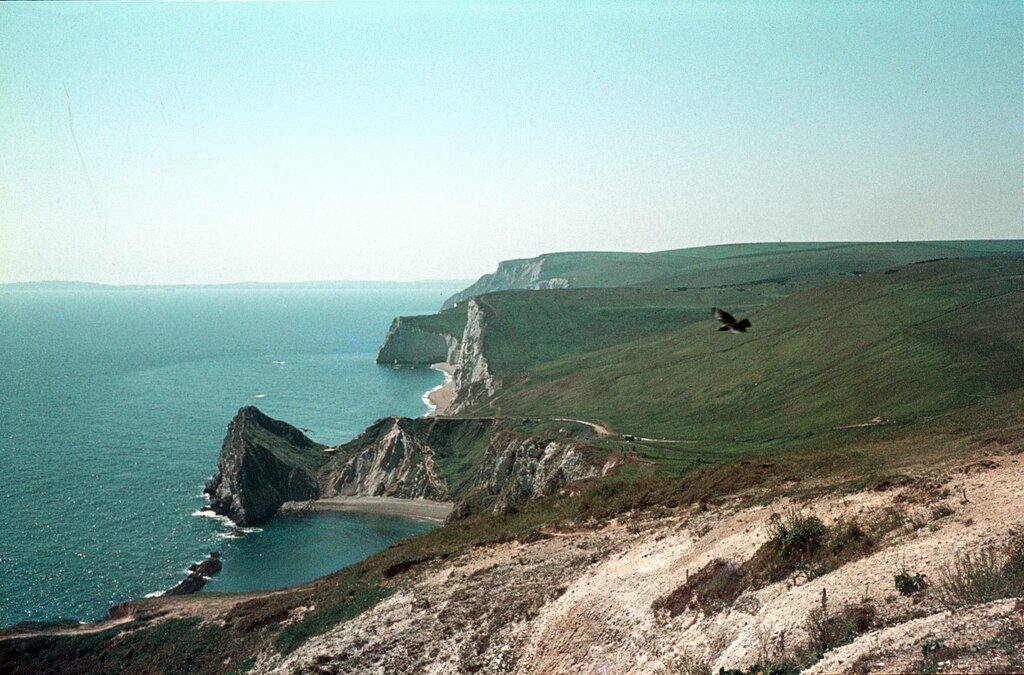 Man o' War Cove and the Dorset coastline © Martin Tester :: Geograph ...