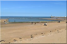 TR3470 : Tidal swimming pool on the beach at Margate by David Martin