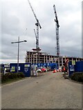 NT2677 : Building site at Leith Harbour/Ocean Drive by M J Richardson