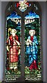 SP7006 : Stained glass window, St Mary's church by Philip Halling