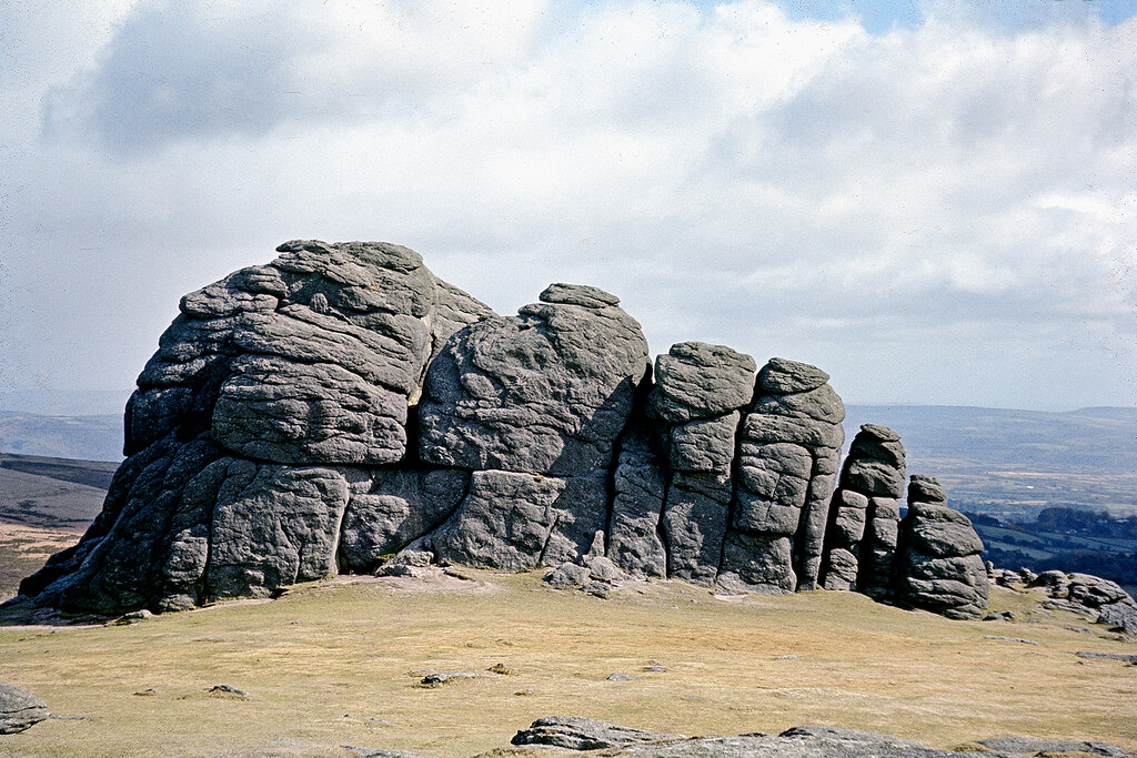 Haytor on Dartmoor in Devon © Roger D Kidd :: Geograph Britain and Ireland