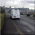 ST3091 : Newport City Homes white van, Larch Grove, Malpas, Newport by Jaggery