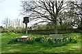 Thorpe Waterville: Village sign