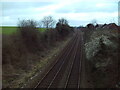 Railway line passing Hodthorpe