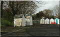 Beach Huts, Colin Park car park, Preston