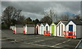 Beach Huts, Colin Park car park, Preston