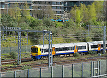 TQ3884 : Train leaving Stratford by Paul Harrop