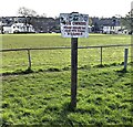 ST3099 : Notice for dog owners, New Inn, Torfaen by Jaggery
