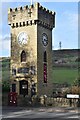 SK2798 : War Memorial Clock Tower, Stocksbridge by David Martin