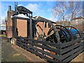 NS7365 : Summerlee Museum of Scottish Industrial Life - Farme Colliery engine by Chris Allen