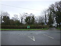 Cuddington Lane junction with the A49, Bryn