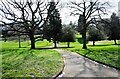 Paths in Brinton Park, Kidderminster, Worcs